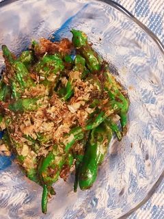 *ししとうのマヨおかか醤油炒め*-レシピのメイン写真