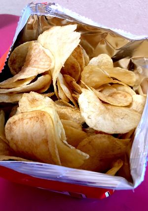 ポテチの食べやすい方法♪-レシピのメイン写真