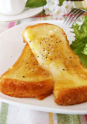 コーンスープの素deフレンチトースト-レシピのメイン写真