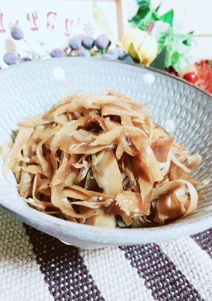 作り置きに♪牛蒡の佃煮ちりめんじゃこ入り-レシピのメイン写真