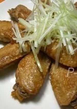 鶏手羽先のジンジャーエール煮-レシピのメイン写真
