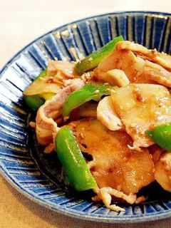 豚バラとピーマンの味噌炒め-レシピのメイン写真