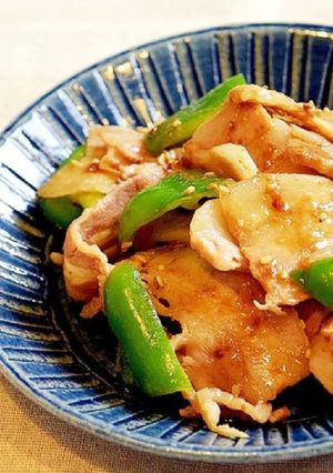 豚バラとピーマンの味噌炒め-レシピのメイン写真
