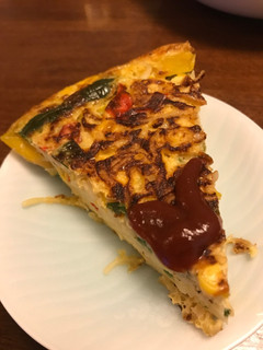 パスタオムレツ-レシピのメイン写真