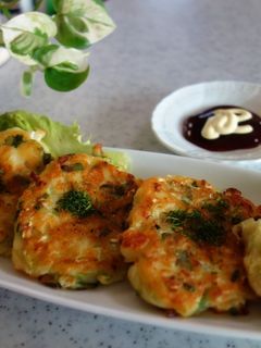 はんぺんと豆腐の葱焼き-レシピのメイン写真