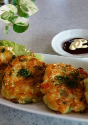 はんぺんと豆腐の葱焼き-レシピのメイン写真