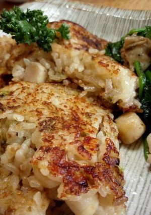 蕗の薹(フキノトウ)のお焼き-レシピのメイン写真
