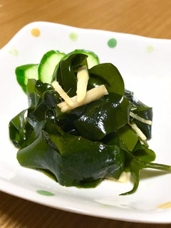 簡単わかめの酢の物-レシピのメイン写真
