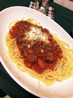 我が家の鉄板トマトパスタ-レシピのメイン写真