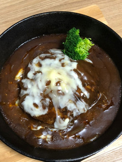 簡単煮込みハンバーグ-レシピのメイン写真