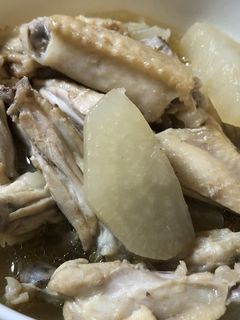 【圧力鍋】手羽と大根の煮物-レシピのメイン写真