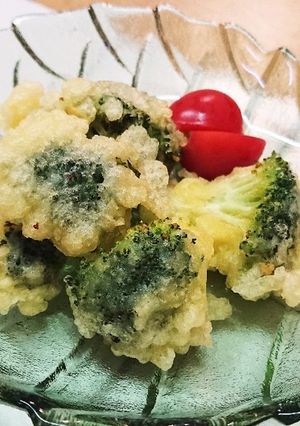 ✿ブロッコリー天ぷら✿-レシピのメイン写真