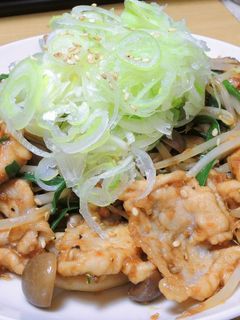 簡単本格! ラーメン屋さんの肉ニラ炒め!-レシピのメイン写真