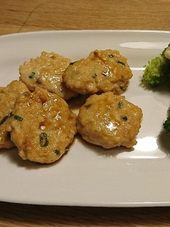 *とりつくね風バーグ*-レシピのメイン写真