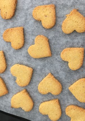 材料3つ♡コーンミールクッキー-レシピのメイン写真
