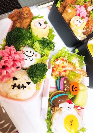 4歳＊保育園弁当・ハロウィン！-レシピのメイン写真