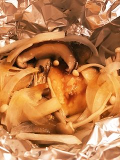 簡単♡トースターで鮭のホイル焼き-レシピのメイン写真