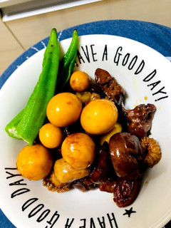 鳥モツの煮物-レシピのメイン写真