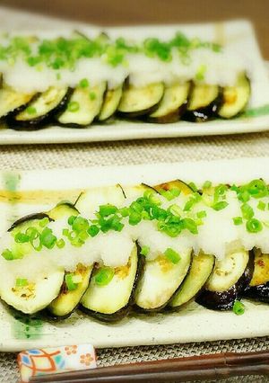 焼きなすのポン酢がけ-レシピのメイン写真