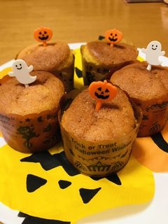 ☆お家で簡単!カボチャのマフィン☆-レシピのメイン写真