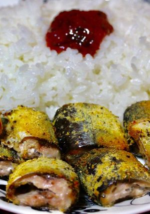 秋の味覚♡秋刀魚の香草焼き-レシピのメイン写真