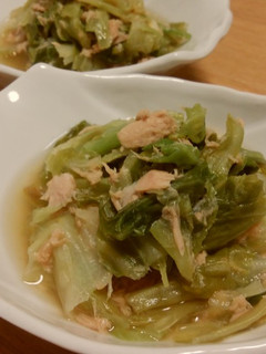 すぐできる♪キャベツとツナのさっぱり煮-レシピのメイン写真