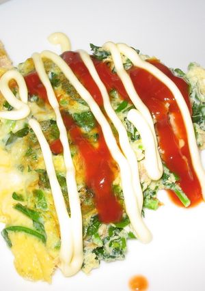クレソンオムレツ風-レシピのメイン写真