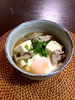 あるもの簡単関西風豆腐で豚肉すい-レシピのメイン写真