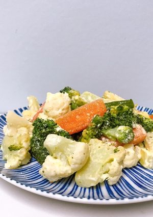 洋風野菜ミックスのマヨネーズ炒め☆-レシピのメイン写真