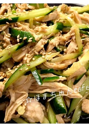 簡単☆棒々鶏風サラダ☆-レシピのメイン写真