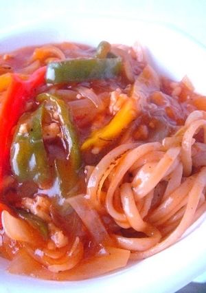 酢豚風あんかけ焼きそば-レシピのメイン写真