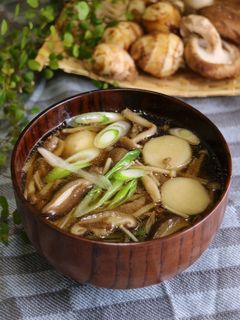 きのこたっぷり芋煮汁-レシピのメイン写真