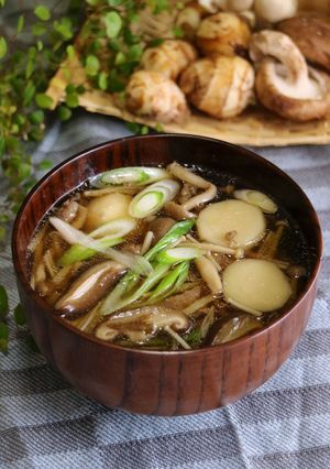 きのこたっぷり芋煮汁-レシピのメイン写真