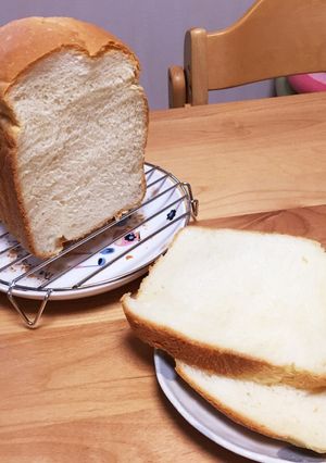 幼児食にも！早焼きはちみつ食パン-レシピのメイン写真