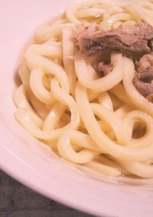 豚肉のダシが効いた京うどん-レシピのメイン写真
