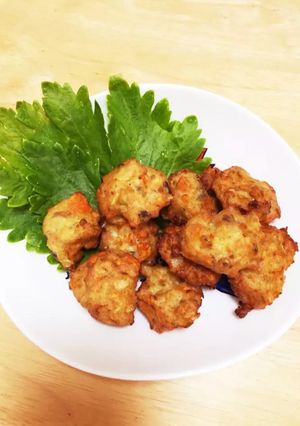 アジのつみれ団子揚げ-レシピのメイン写真