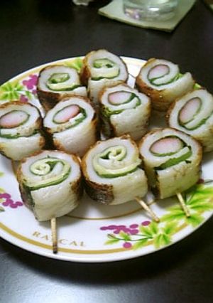 ちくわの巻き巻き焼き-レシピのメイン写真