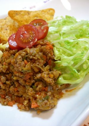 たっぷり野菜の♬簡単!タコライス♡-レシピのメイン写真