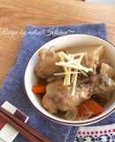煮汁もおいしい！手羽元と大根の煮物
