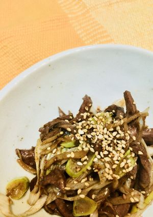 ハツで絶品節約おつまみ-レシピのメイン写真