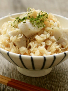 液体塩こうじで里芋とじゃこの炊き込みご飯-レシピのメイン写真