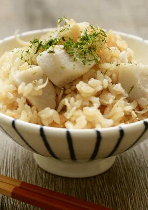 液体塩こうじで里芋とじゃこの炊き込みご飯-レシピのメイン写真