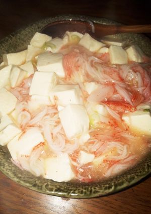 かにもどき豆腐-レシピのメイン写真