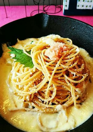 と〜ろけるチーズで食べる明太子パスタ-レシピのメイン写真
