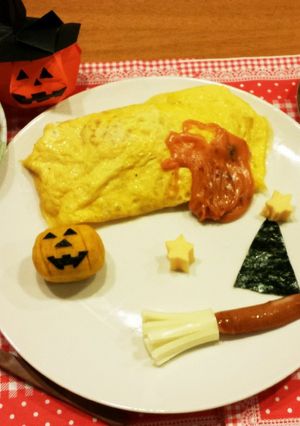 ハロウィン簡単おかず　魔女のホウキ-レシピのメイン写真