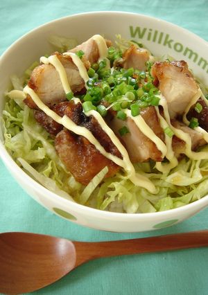 マヨレモン♥唐揚げ丼-レシピのメイン写真