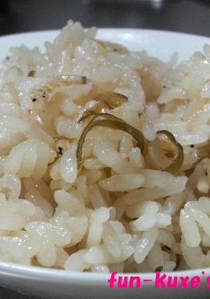 超簡単★桜海老と昆布の入れて炊くだけご飯-レシピのメイン写真
