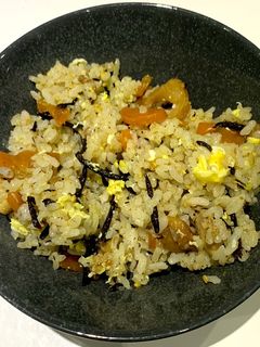 ひじきの煮物の残りで★絶品ひじき炒飯-レシピのメイン写真