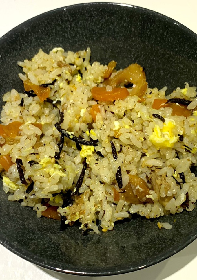 ひじきの煮物の残りで★絶品ひじき炒飯-レシピのメイン写真