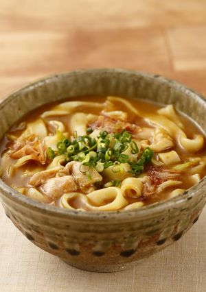 おだしたっぷりカレーうどん-レシピのメイン写真